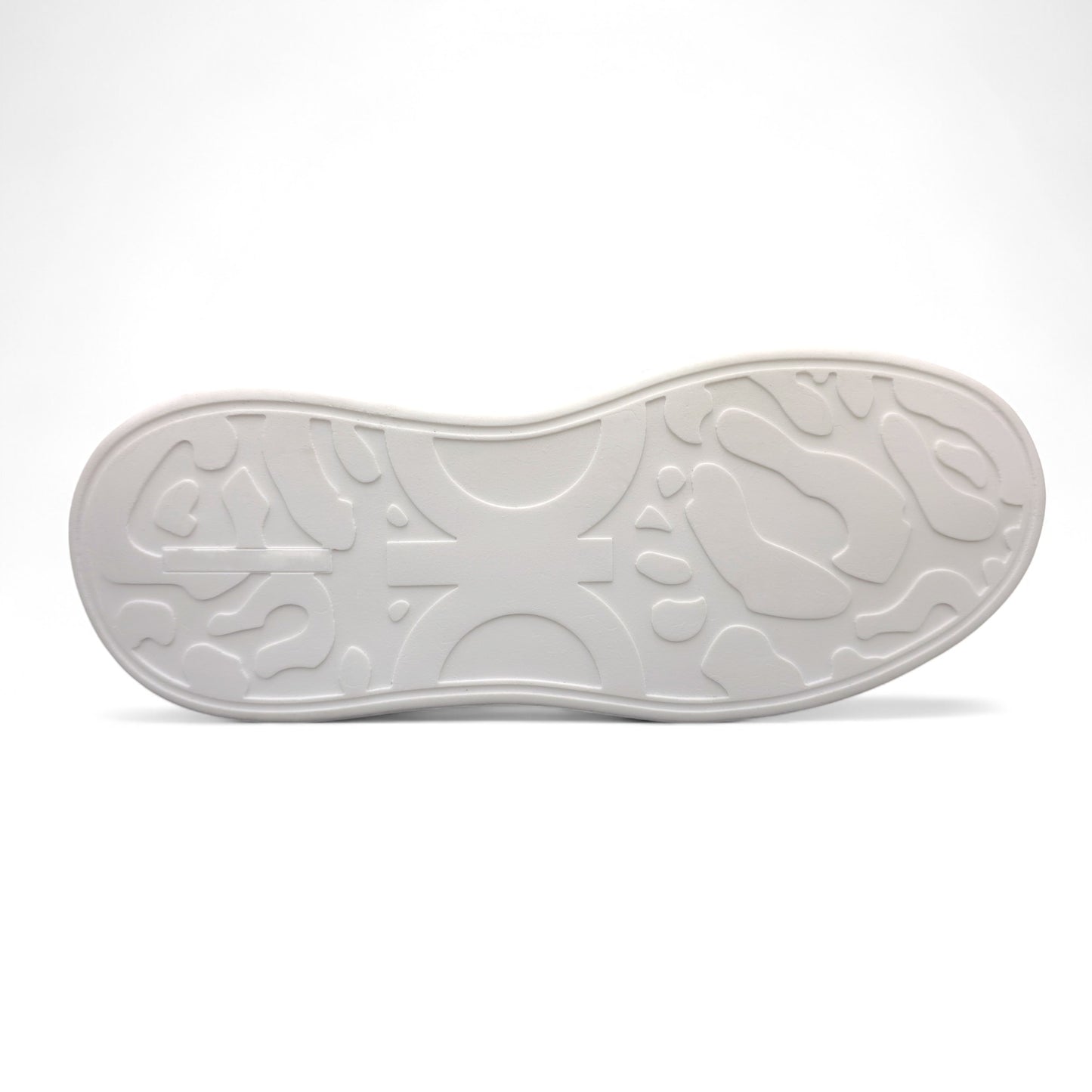 SNEAKERS LISOS DE BECERRO BLANCO CON AGUJETAS SUBLIMADAS ZANKORA- WHT815GF