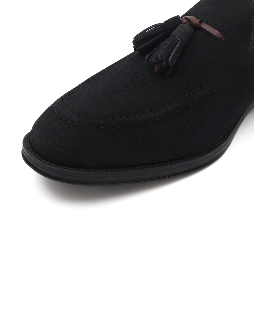 MOCASÍN CASUAL NEGRO PARA HOMBRE EN PIEL DE BECERRO (VACUNO)