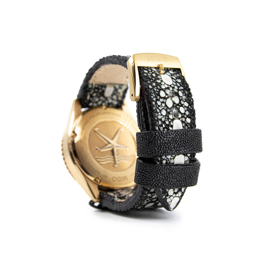 CORREA PARA RELOJ DE MANO EN PIEL GENUINA DE MANTARRAYA REYNA - CKE012