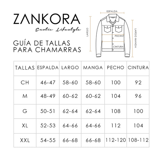 CHAMARRA CABALLERO CASUAL EN PIEL DE BORREGO NEGRO- BCD489BL