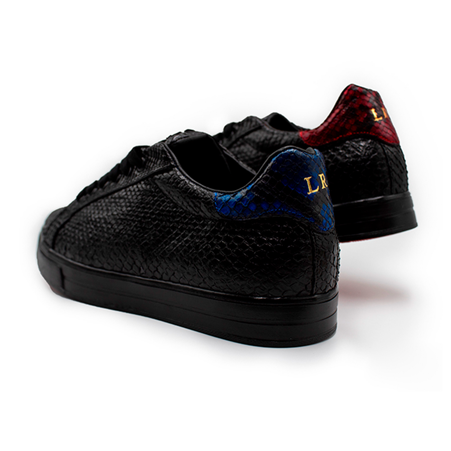 TENIS SNEAKERS COMPLETAMENTE DE PITÓN - BLK948H