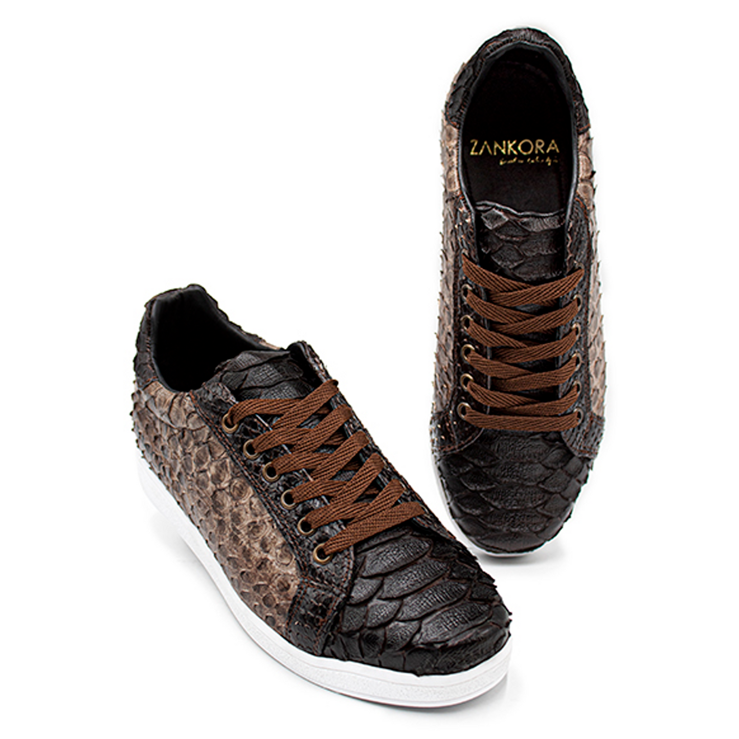 TENIS SNEAKERS COMPLETAMENTE DE PITÓN - PTN487B