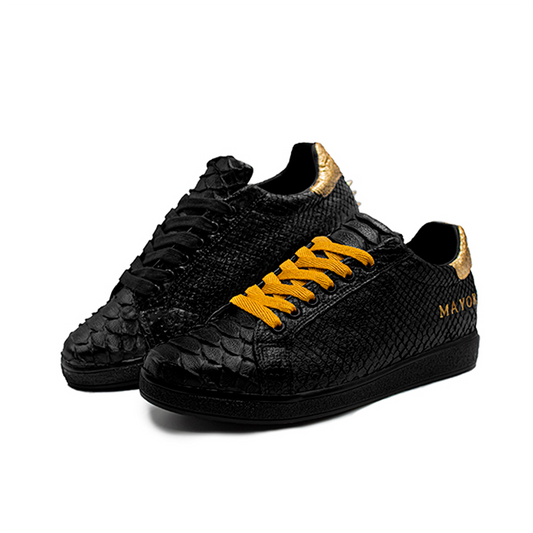 TENIS SNEAKERS COMPLETAMENTE DE PITÓN - PTN857G