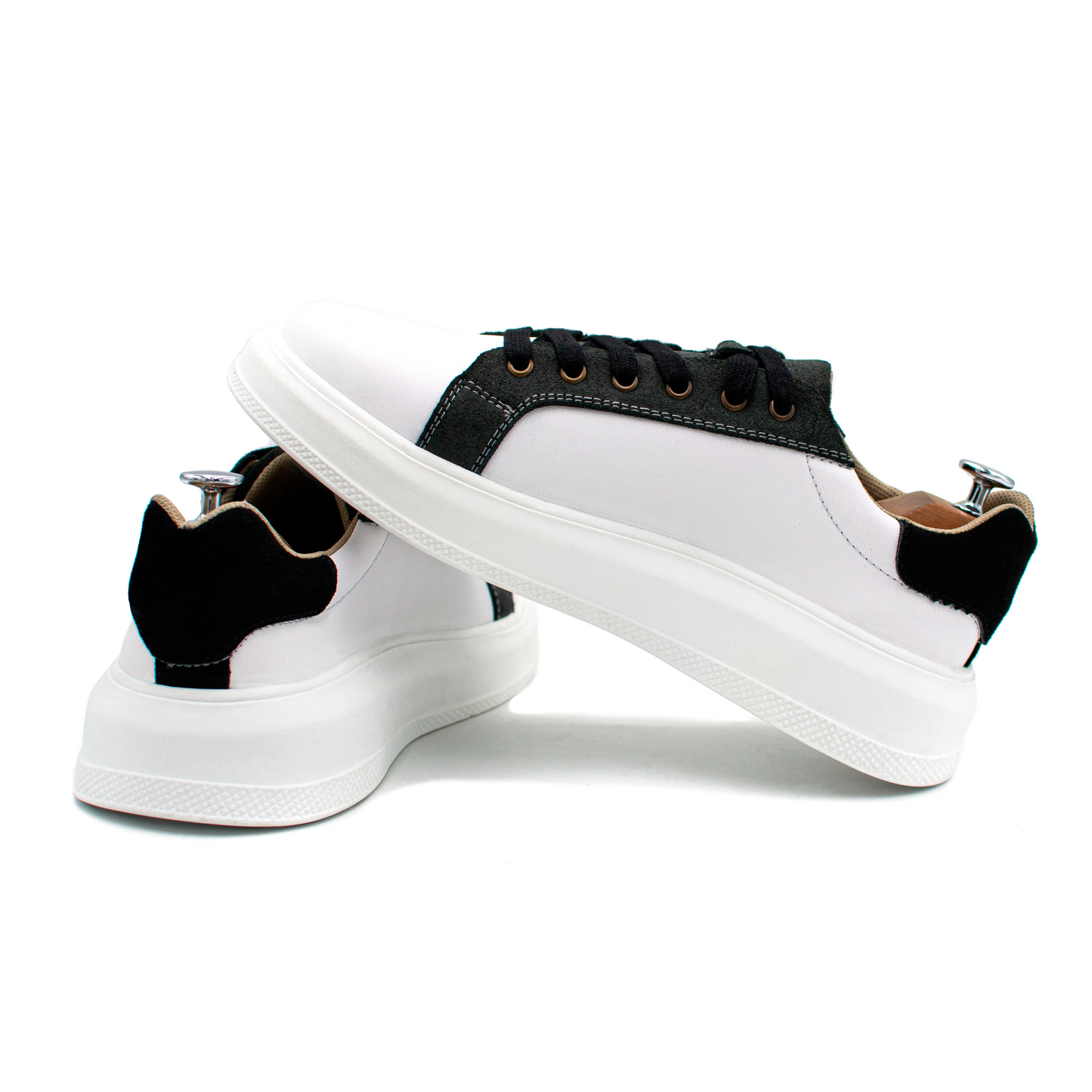 TENIS SNEAKERS RADIANT EN PIEL DE BECERRO ITALIANO CON GAMUZA - OWP102K