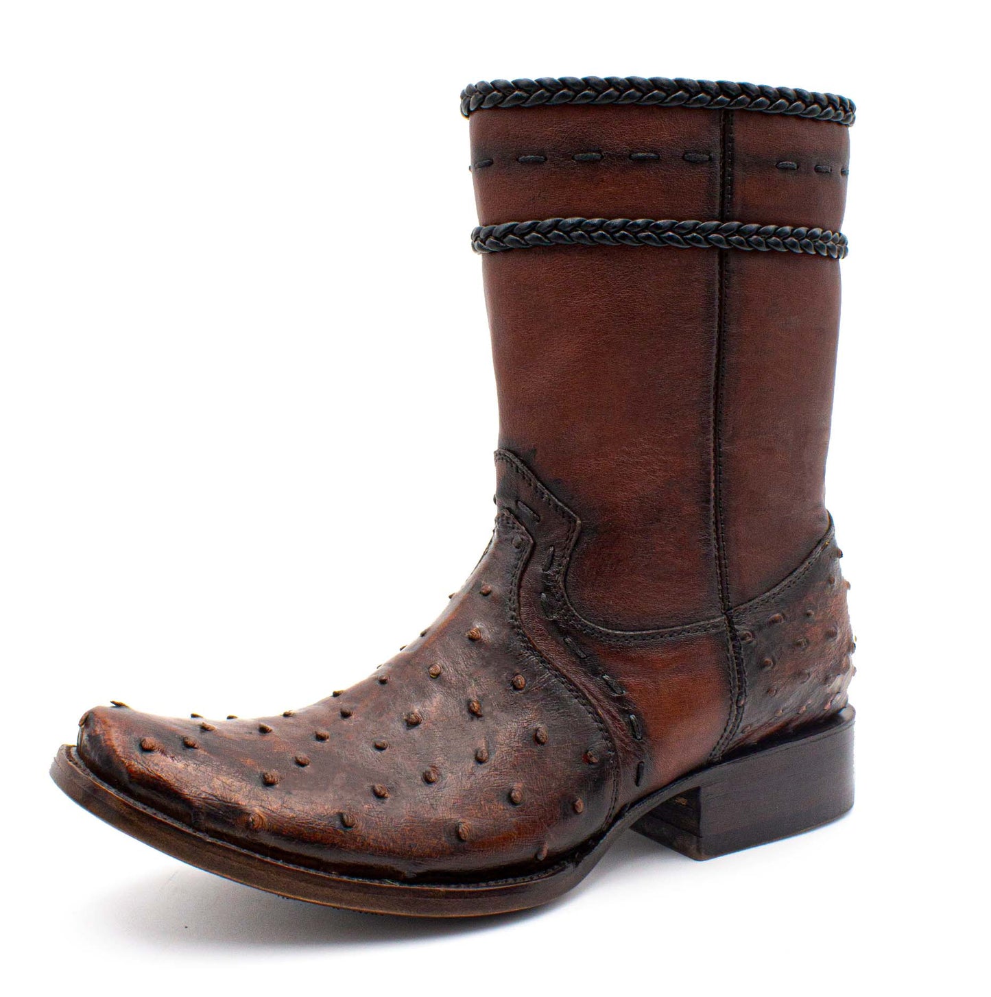BOTAS DE AVESTRUZ SOMBREADO - BAC484E
