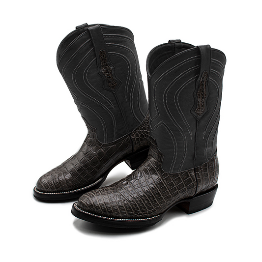 BOTAS EN PIEL GENUINA DE COCODRILO - BTC57K