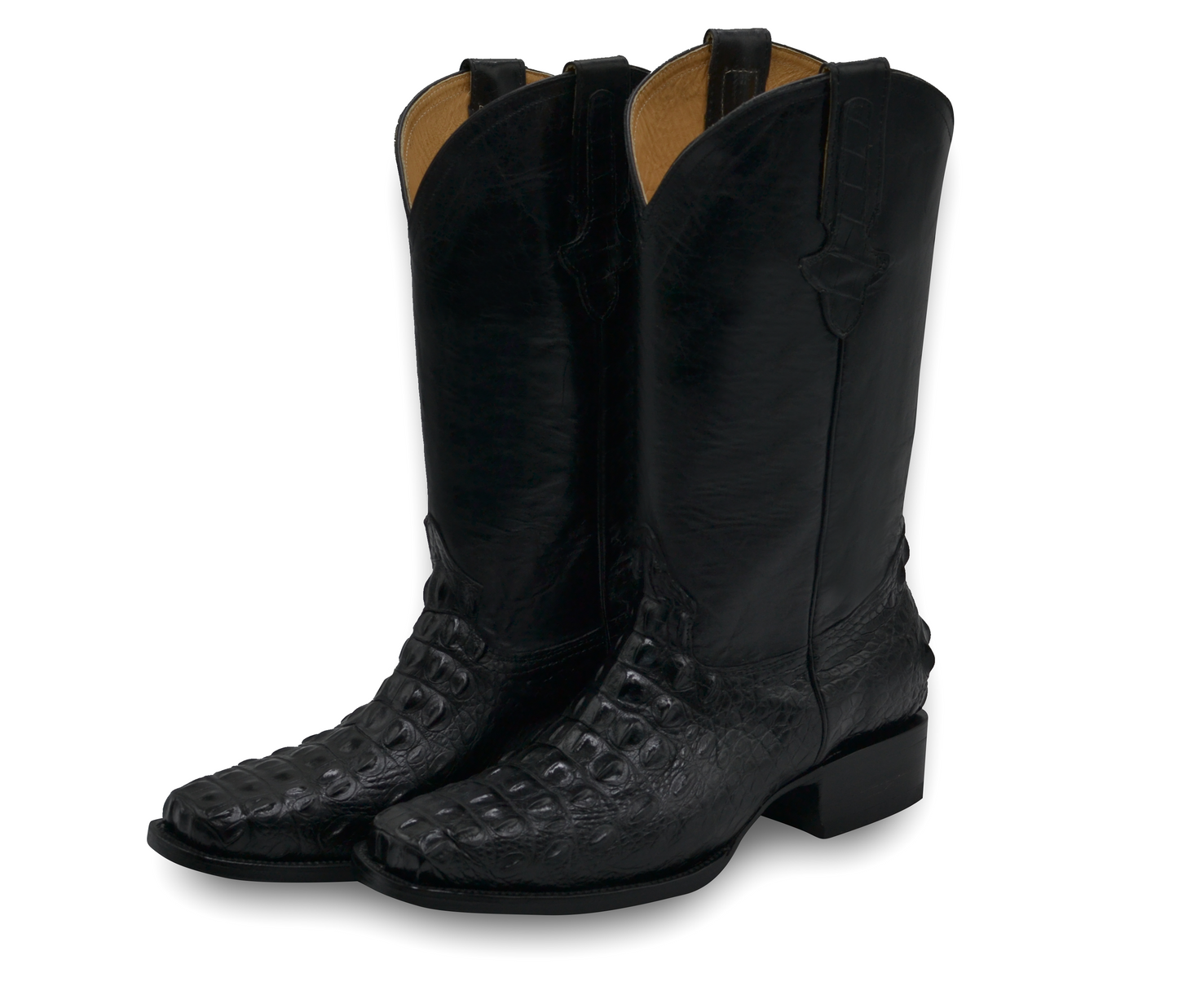 BOTAS VAQUERA DE COCODRILO NUCA NEGRA - LJO299I