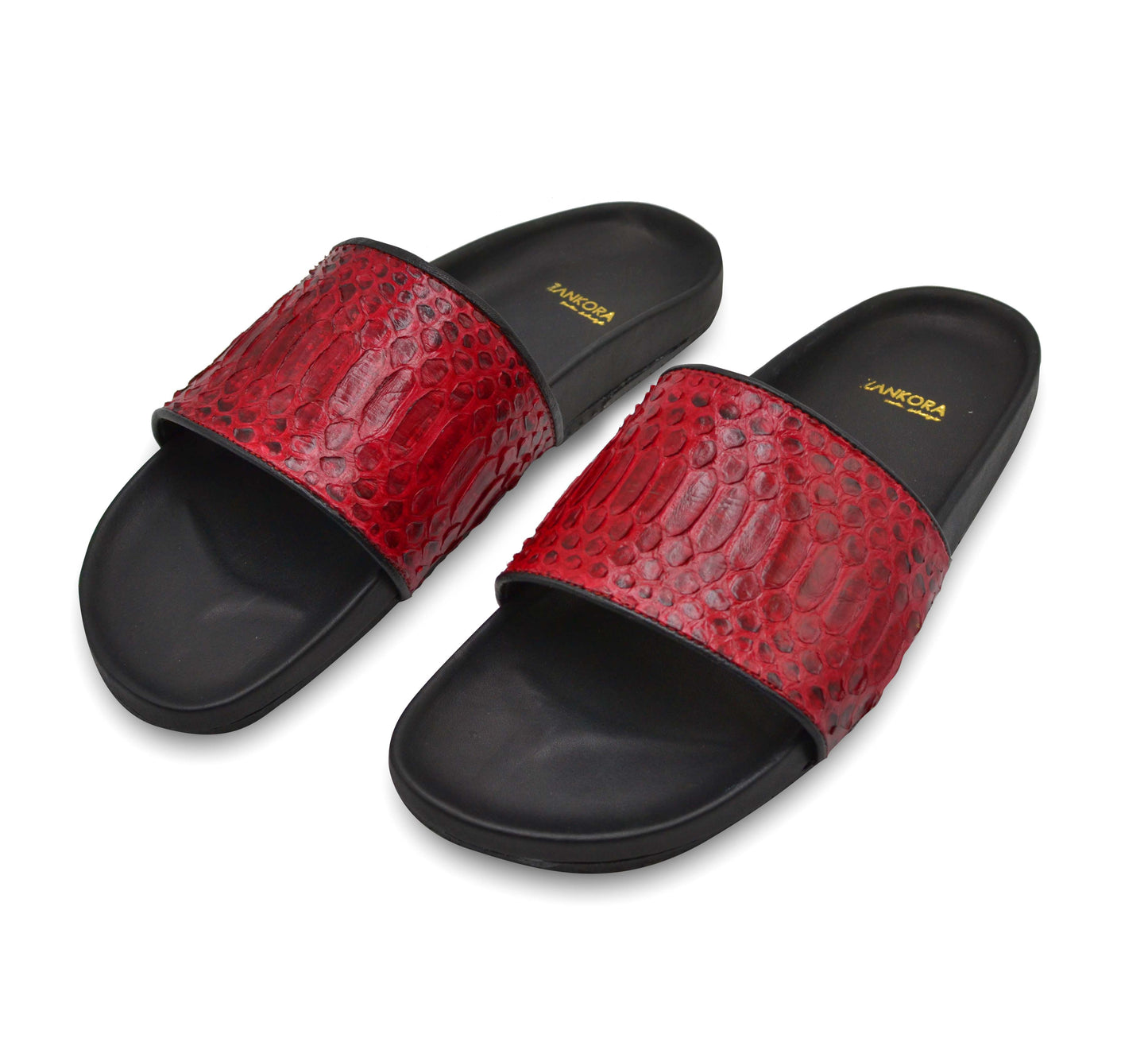 SANDALIAS DE PIEL DE PITÓN - SDH-10