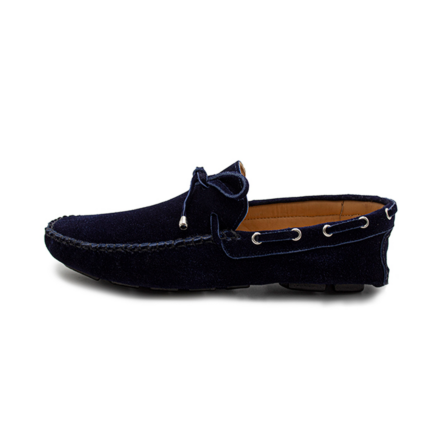 MOCASINES PARA CABALLERO EN PIEL DE RES GAMUZA - MTP848C
