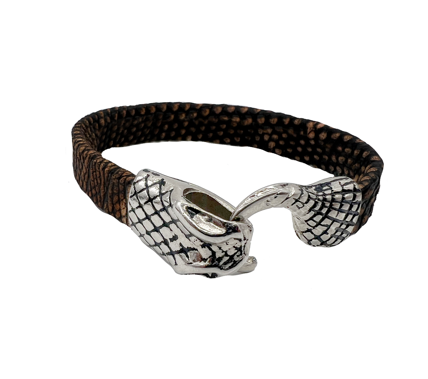 PULSERA DE PIEL COMPLETAMENTE LIZARD - AGS456F