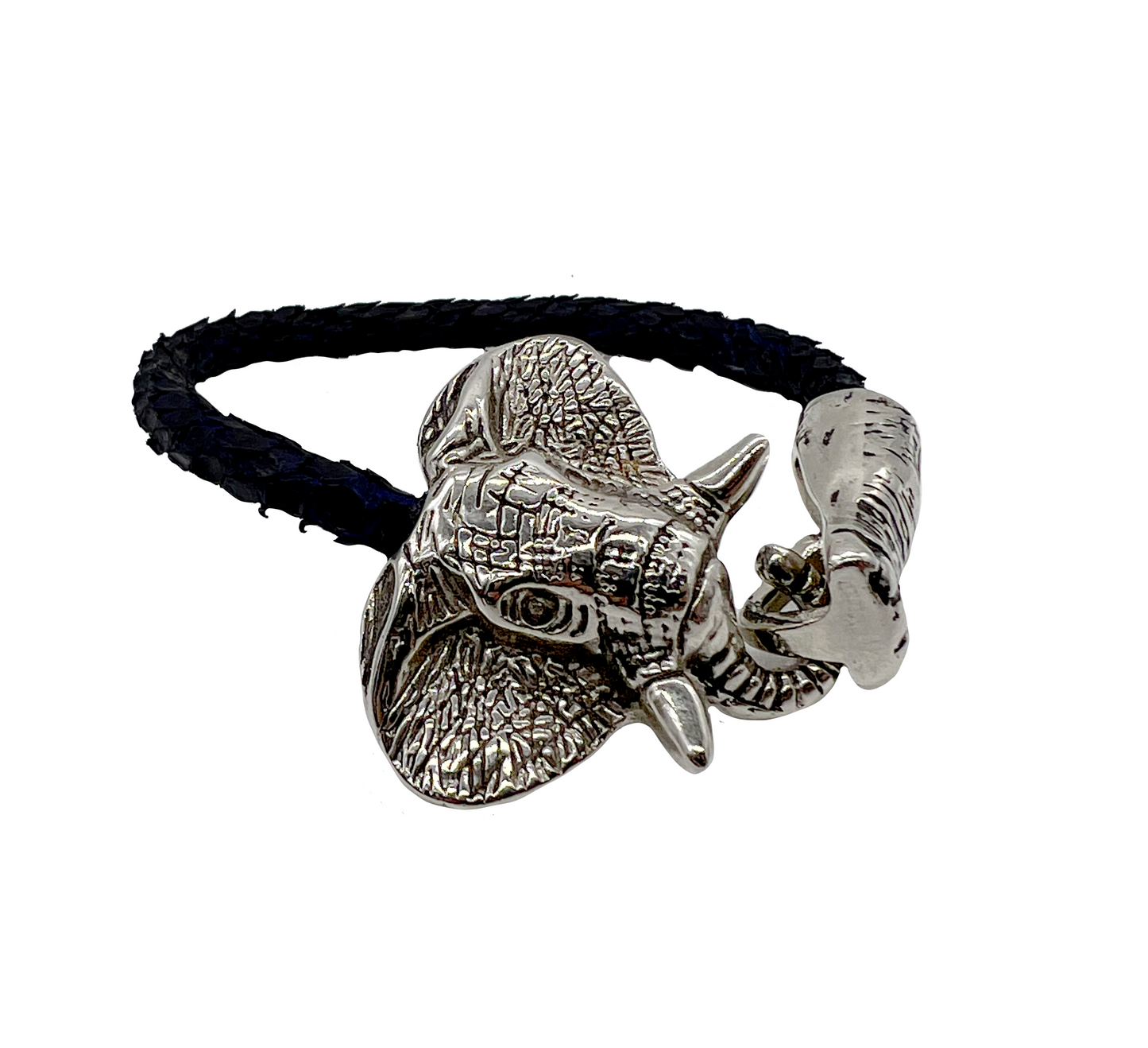 PULSERA COMPLETAMENTE DE PIEL PITÓN - AJS345K
