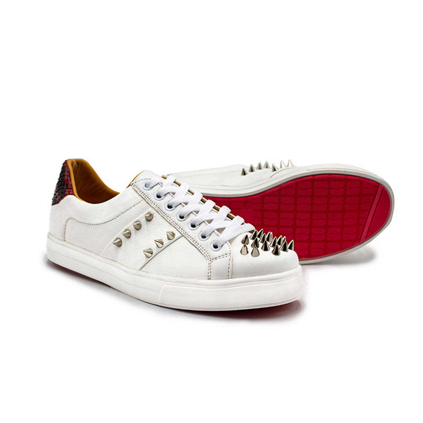 TENIS SNEAKERS DE BECERRO Y PITÓN - E84HPL