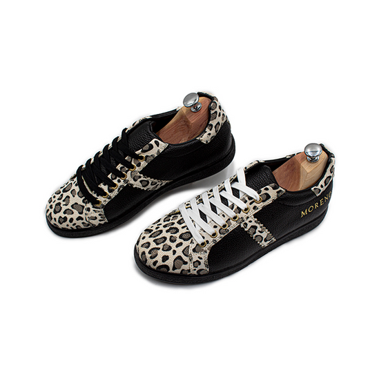 TENIS SNEAKERS DE MANTARRAYA Y FLOTTER NEGRO - MZ89HY44