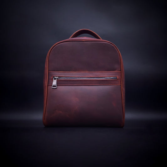 MOCHILA CASUAL ZANKORA MODELO YUKÓN EN PIEL HORSE CRAZY - MRT983P