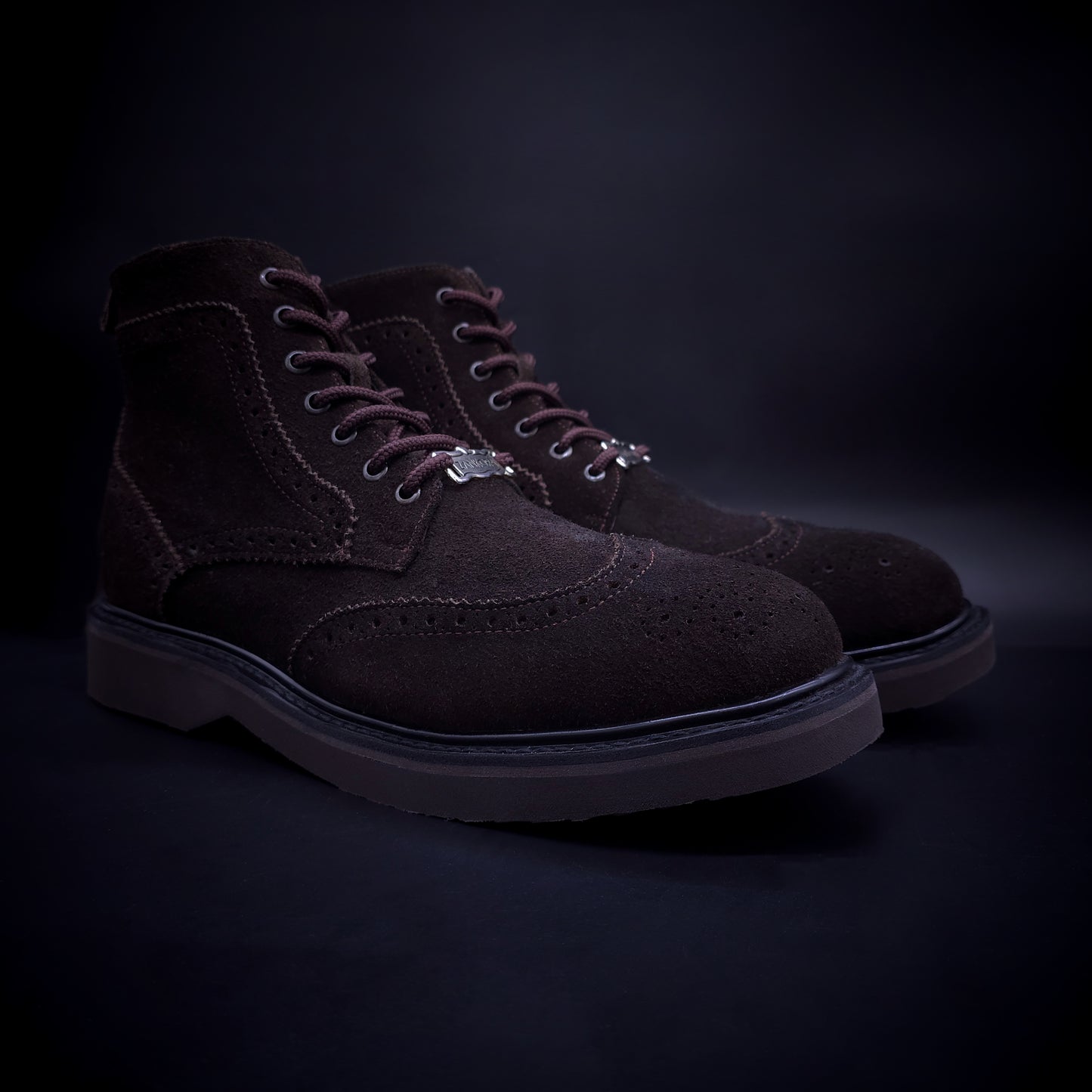 BOTA CASUAL YUKON BROGUE –  PIEL GAMUZA CRUPÓN & SUELA ULTRA LIGHT -BTN388L