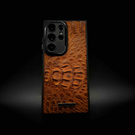 FUNDA / CASE / CARCASA SIGNATURE GOLIATH – NUCA GENUINA DE CAIMÁN - FCM835N