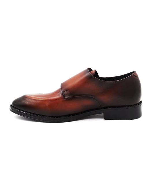 ZAPATO DE VESTIR MONKSTRAP EN COLOR MIEL PARA HOMBRE