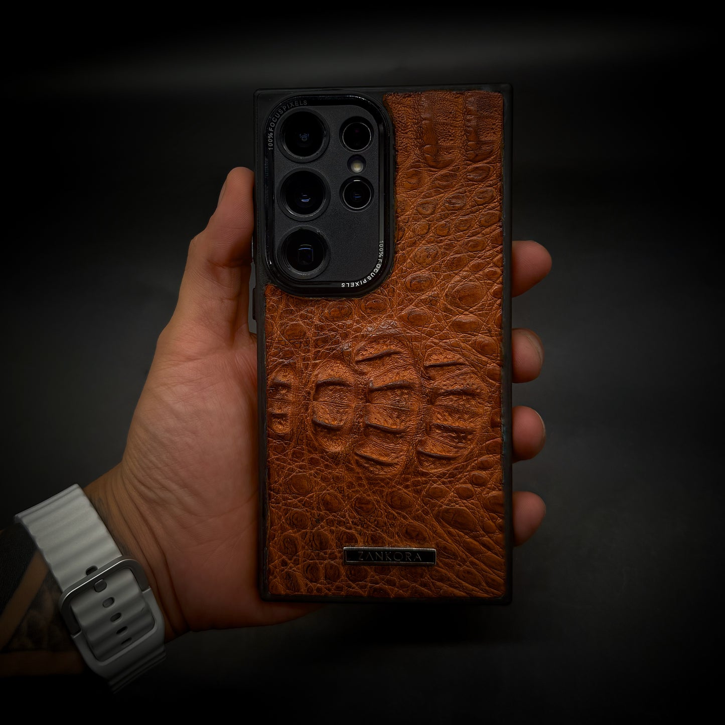 FUNDA / CASE / CARCASA SIGNATURE GOLIATH – NUCA GENUINA DE CAIMÁN - FCM835N