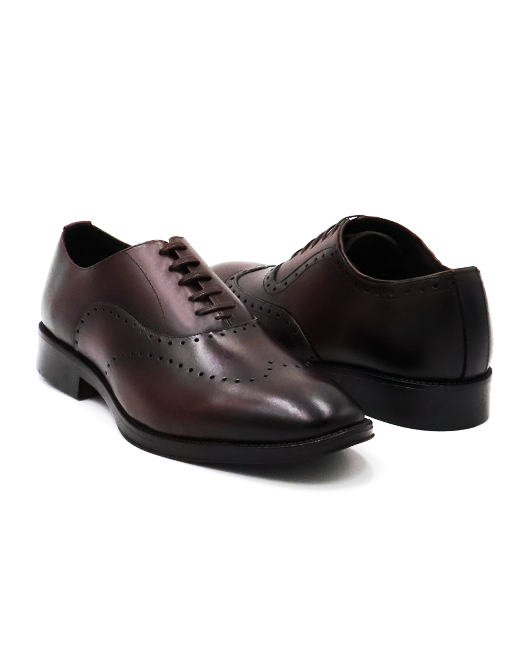 ZAPATO CAFÉ DE HOMBRE OXFORD EN PIEL DE VACUNO (BECERRO)