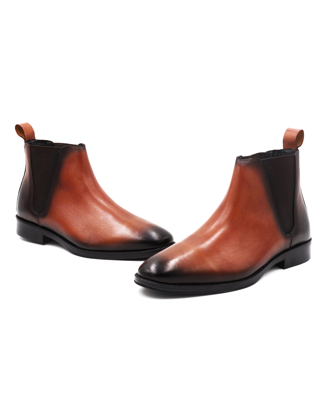 BOTÍN MIEL CLÁSICO DE PIEL PARA HOMBRE