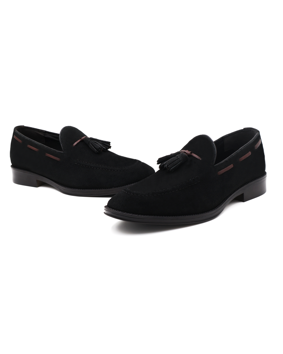 MOCASÍN CASUAL NEGRO PARA HOMBRE EN PIEL DE BECERRO (VACUNO)
