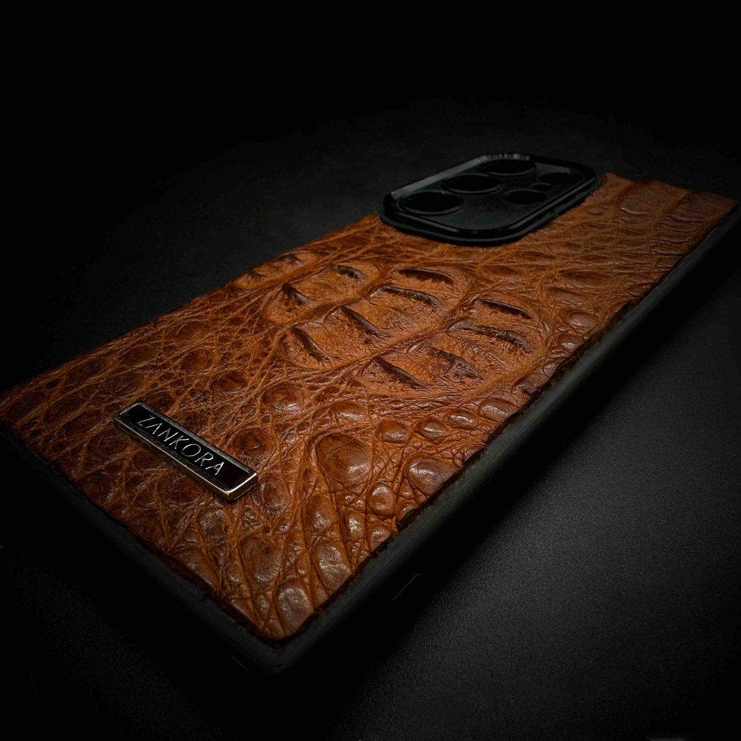 FUNDA / CASE / CARCASA SIGNATURE GOLIATH – NUCA GENUINA DE CAIMÁN - FCM835N