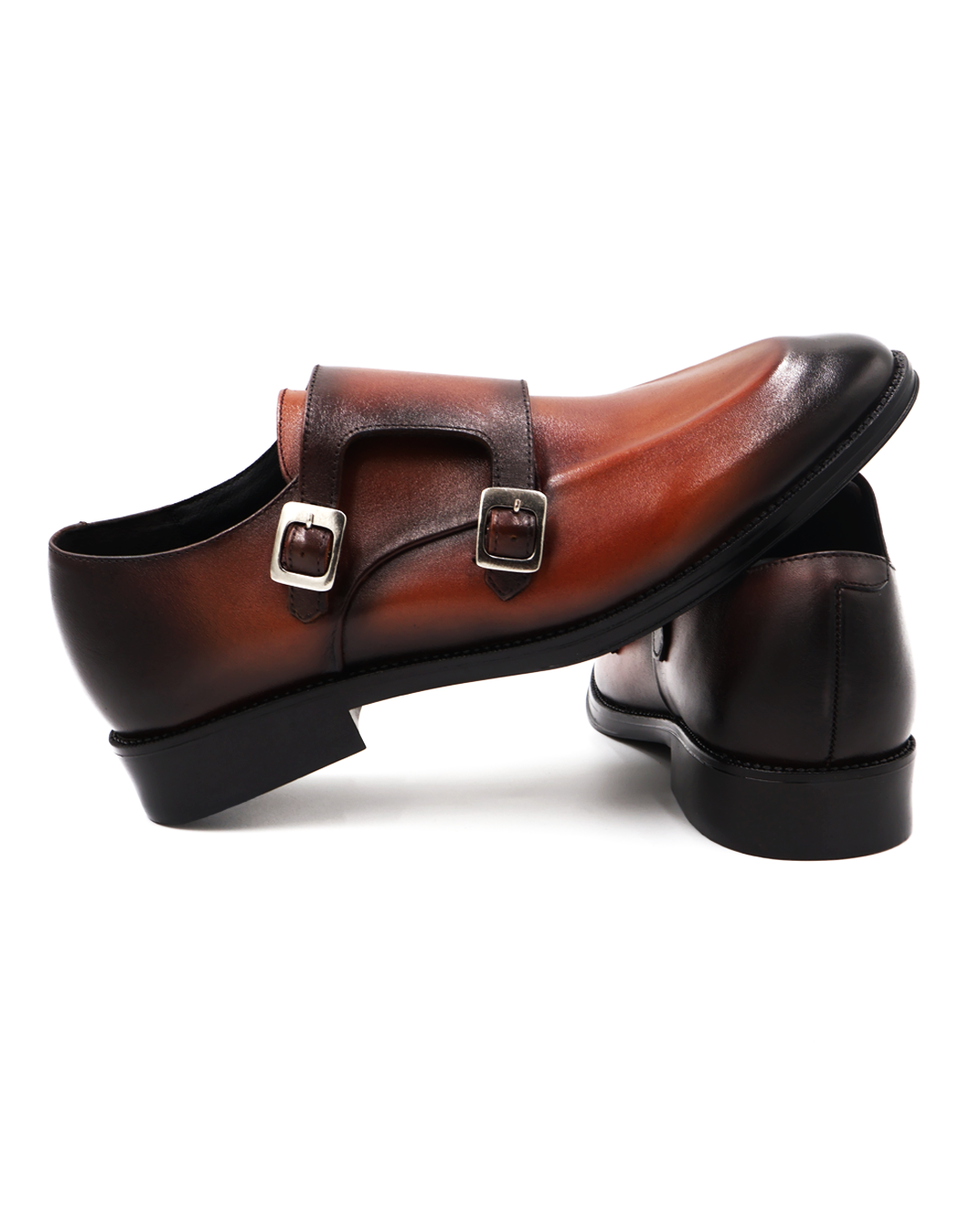 ZAPATO DE VESTIR MONKSTRAP EN COLOR MIEL PARA HOMBRE