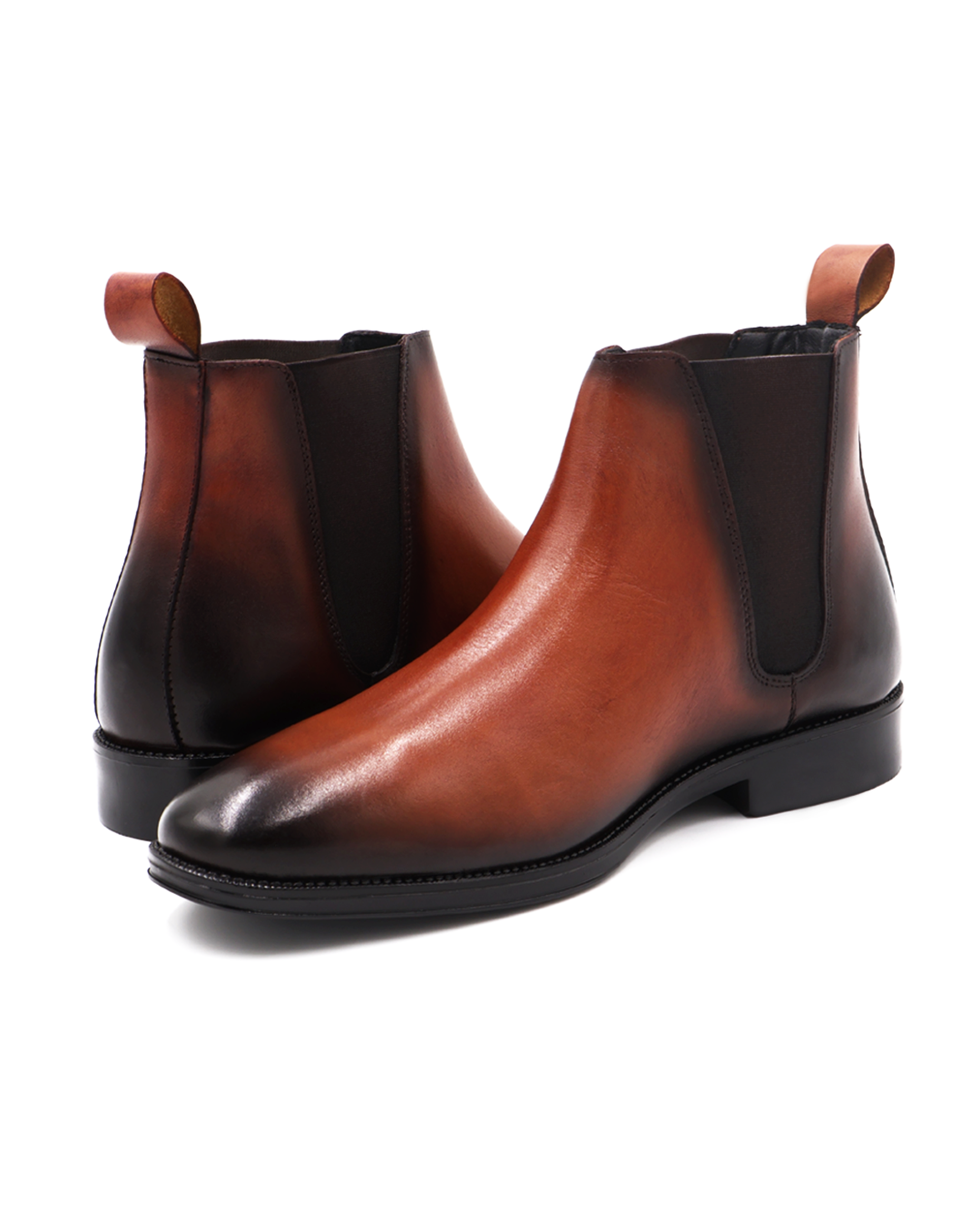 BOTÍN MIEL CLÁSICO DE PIEL PARA HOMBRE