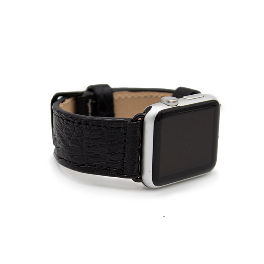 CORREA PARA RELOJ DE MANO EN PIEL GENUINA DE COCODRILO - CWE123
