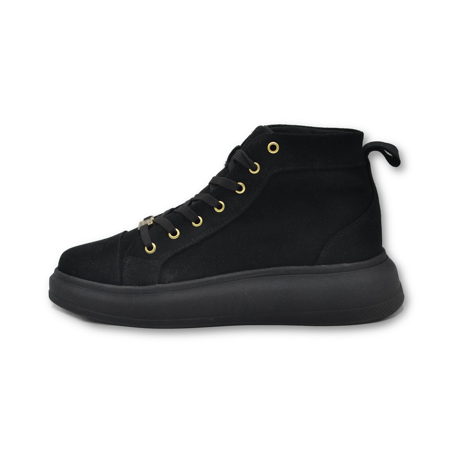 BOTÍN YESBETH EN PIEL DE GAMUZA NEGRO - CJD893J