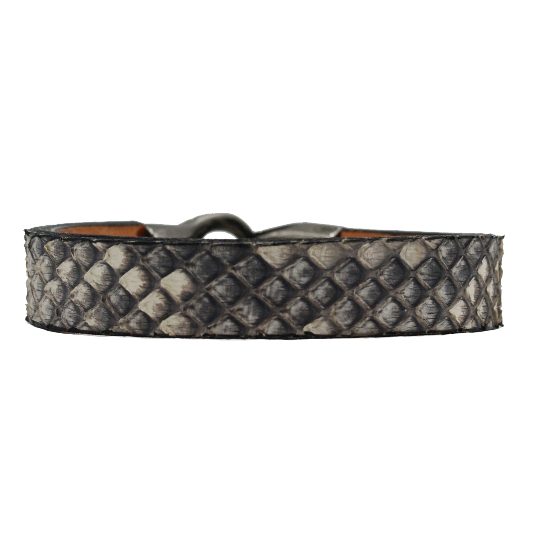 PULSERA CROSTA COMPLETAMENTE DE PIEL PITÓN - PPC710C