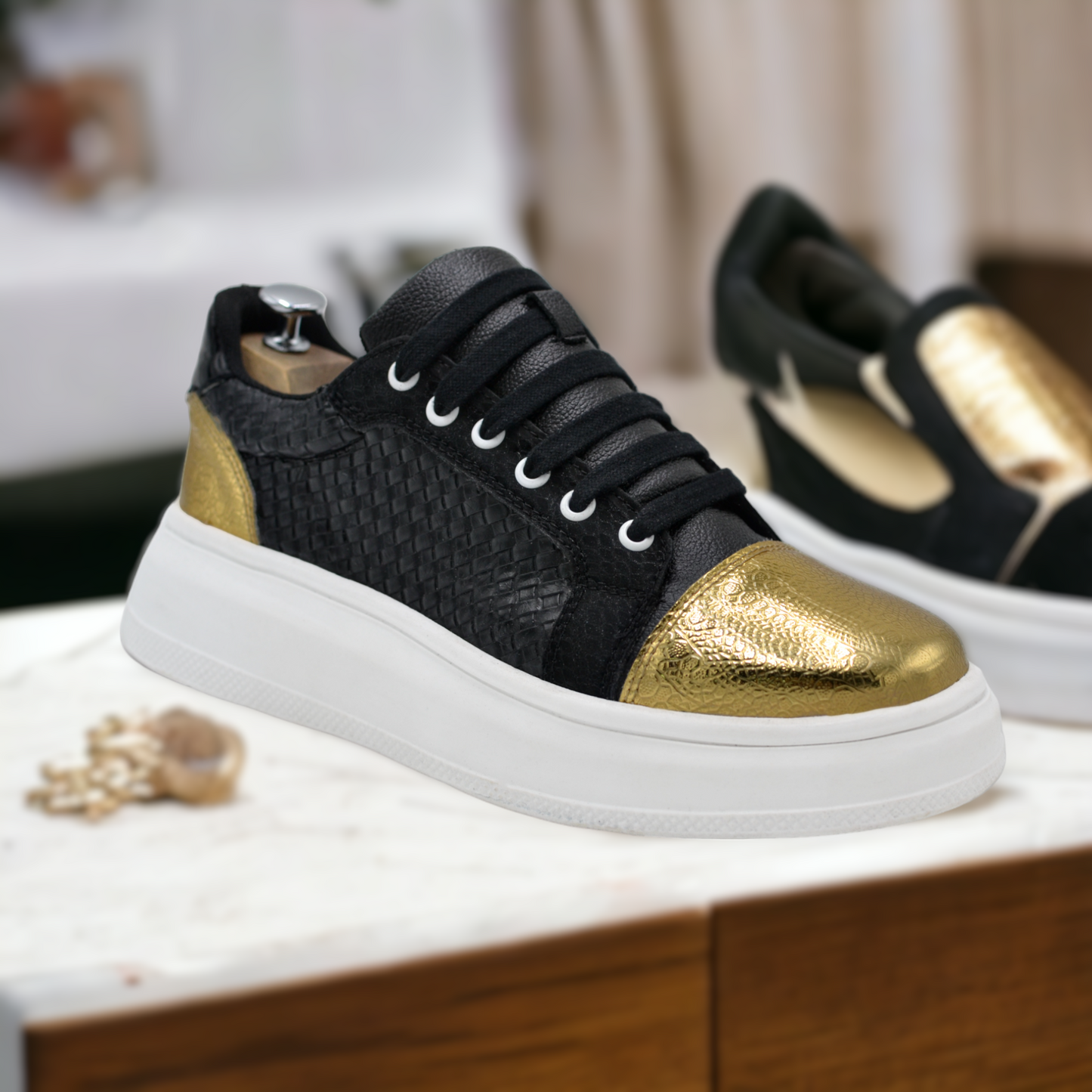 TENIS SNEAKER URBANO PARA CABALLERO - TOSKA MOD 202 - TSK202DN