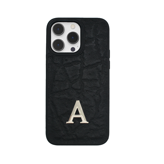 FUNDA EN PIEL GRABADA DE ELEFANTE - DON502R