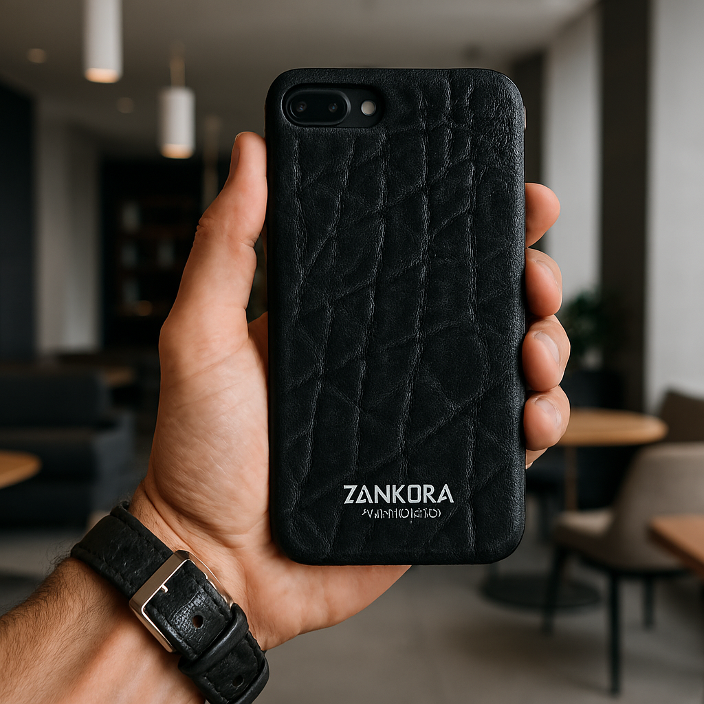 FUNDA / CASE / CARCASA PARA CELULAR EN PIEL / CUERO EXÓTIC DE ELEFANTE -ELF917G