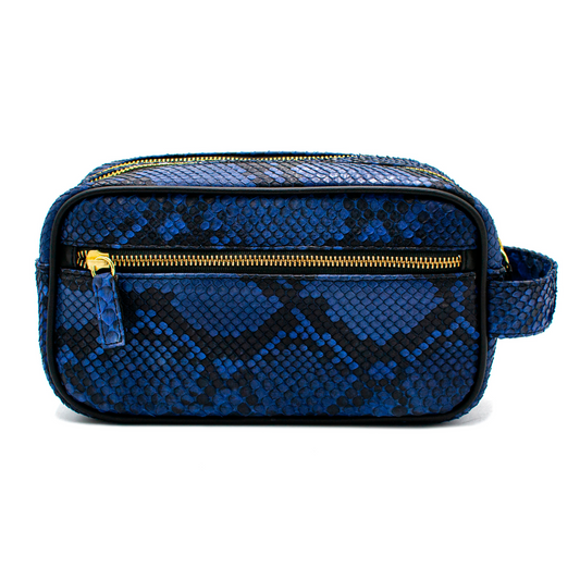 NECESER SOBAQUERA EN PIEL EXÓTICA DE MANTARRAYA CON PITÓN - NSC42PM