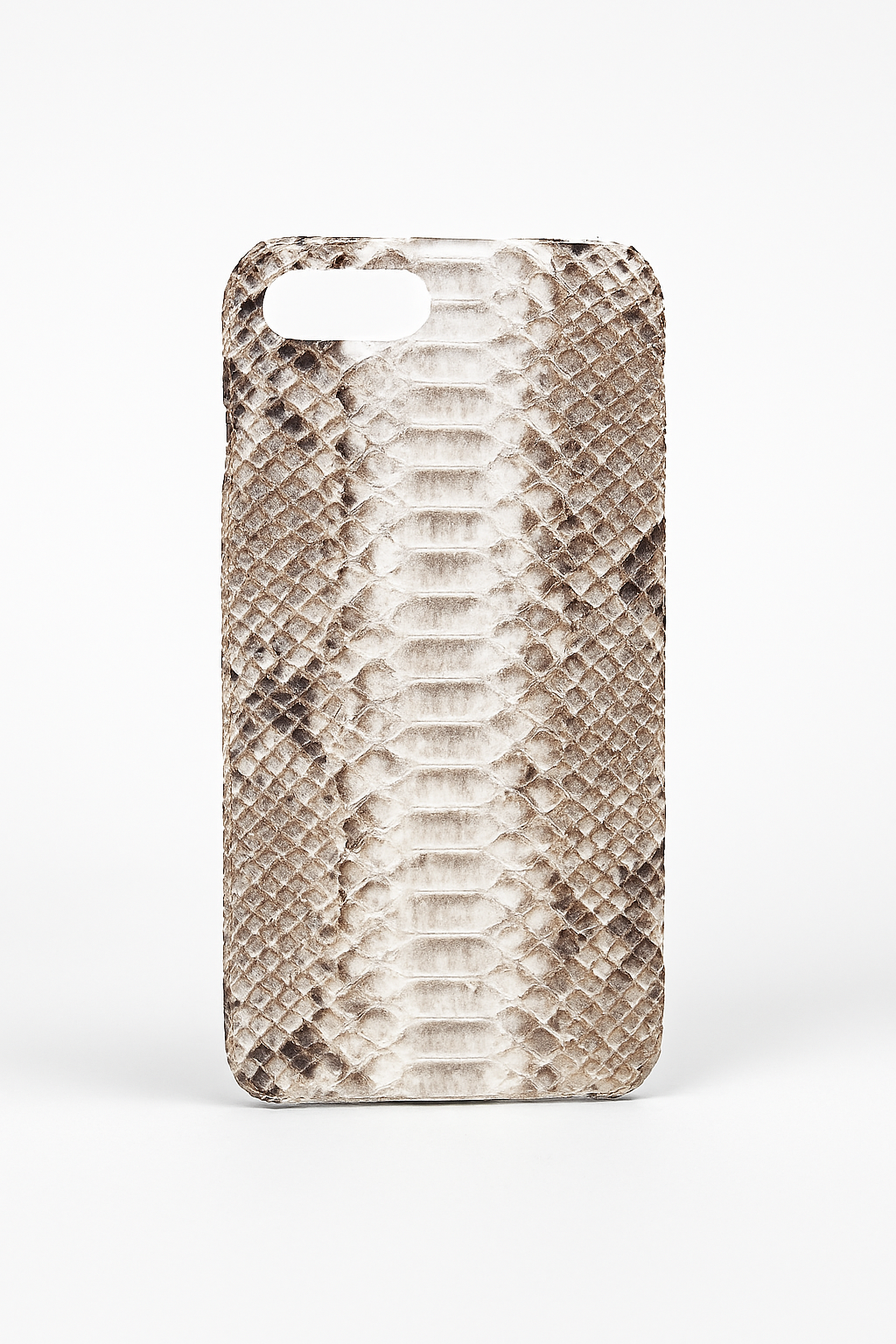 FUNDA / CASE / CARCASA PARA CELULAR EN PIEL / CUERO EXÓTIC DE SERPIENTE PITÓN CORTE BACK (LOMO) - FQA012K