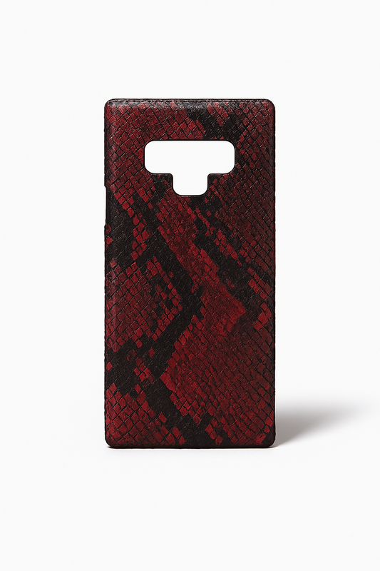 FUNDA / CASE / CARCASA PARA CELULAR EN PIEL / CUERO EXÓTIC DE SERPIENTE PITÓN CORTE BELLY (PANZA) - RSZ012B