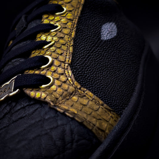 TENIS SNEAKERS EDICIÓN "TRINIDAD EXÓTICA" - ELEFANTE, PITON Y MANTARRAYA - Z8JF0FG