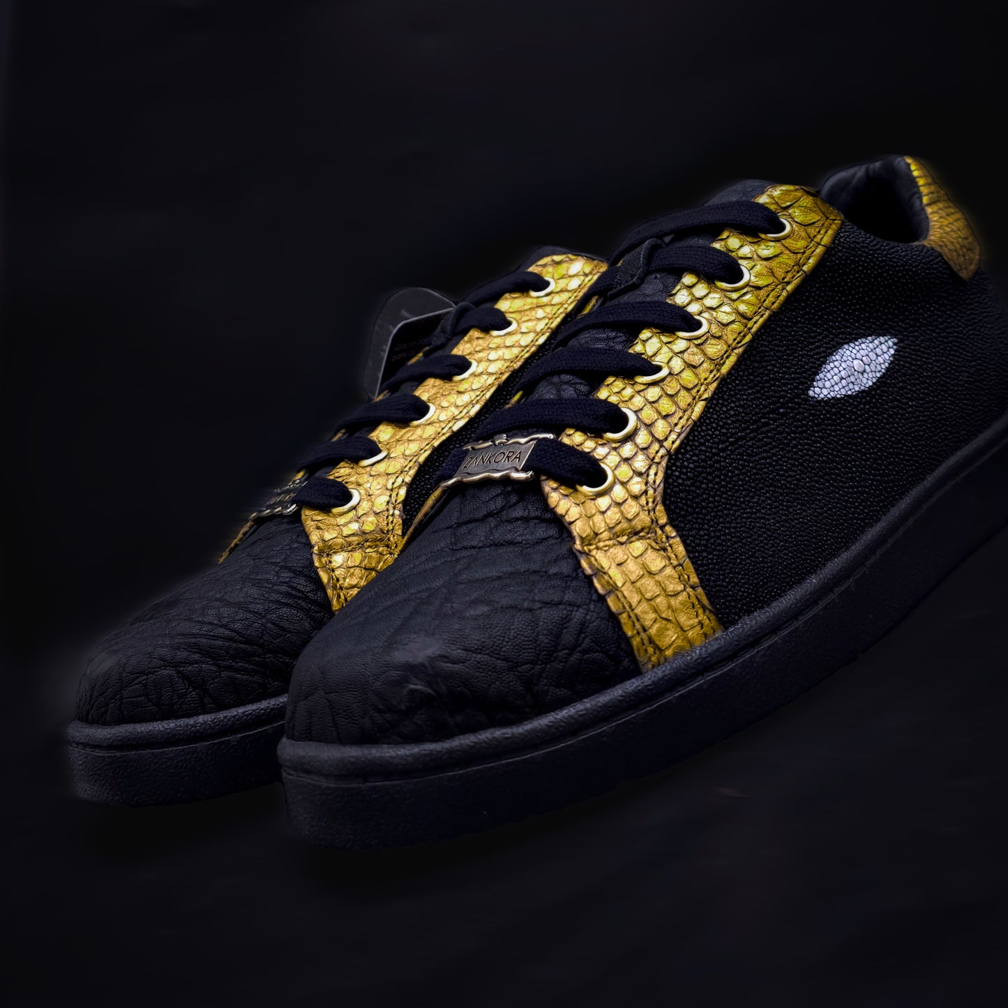 TENIS SNEAKERS EDICIÓN "TRINIDAD EXÓTICA" - ELEFANTE, PITON Y MANTARRAYA - Z8JF0FG