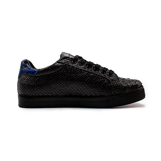 TENIS SNEAKERS COMPLETAMENTE DE PITÓN - BLK948H