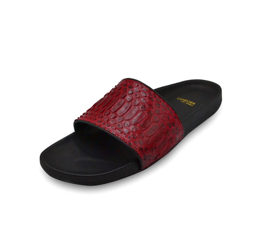 SANDALIAS DE PIEL DE PITÓN - SDH-10