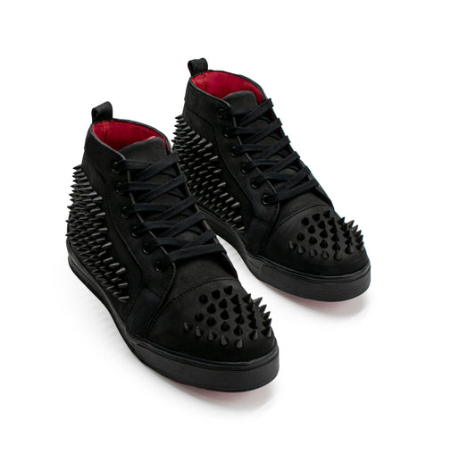 TENIS SNEAKERS BOTÍN DE RES GAMUZA - BTN489RG