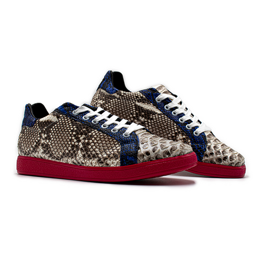 TENIS SNEAKERS COMPLETAMENTE DE PITÓN - PTN847GH