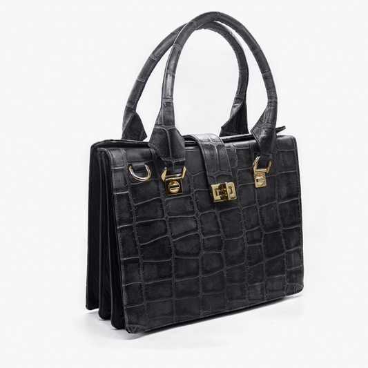 Bolso para dama en de piel exótica de Cocodrilo - BLM67DM Envío Gratis - Zankora Exotic Life Style